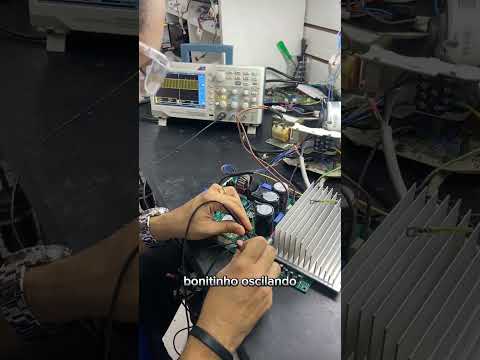 Vídeo: Análise com osciloscópio em placas inverter: 8 passos