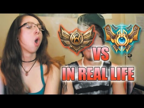 Bronze VS Challenger In Real Life #11 [Amateur VS Professional]