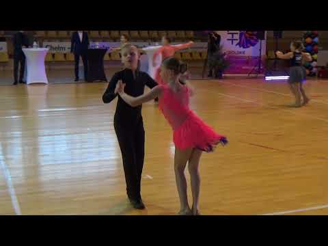 Wojciech Łabuś i Martyna Dolińska samba Chełm 2017