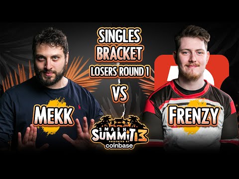 Mekk vs Frenzy - Singles Bracket: Losers Round 1 - Smash Summit 13 | Captain Falcon vs Falco