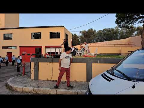 Fanfarra  dos Bombeiros Voluntários de Peniche no Encontro Nacional de Fanfarras 2022 em Camarate