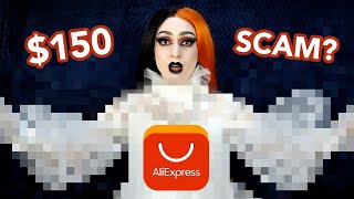 I SPENT OVER $150 ON A CUSTOM VICTORIAN DRESS FROM ALIEXPRESS😱