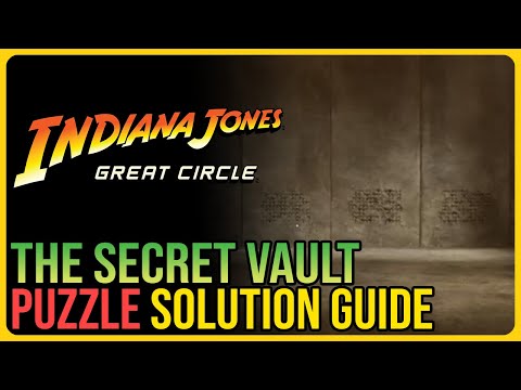 Secret Vault Puzzle Solution Indiana Jones and the Great Circle