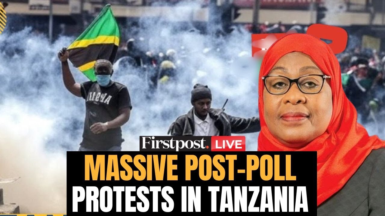 Tanzania Election LIVE: Samia Suluhu Hassan Eyes Second Term as Tanzania Protests Become Violent
