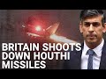 Royal Navy destroyer shoots down Houthi missiles