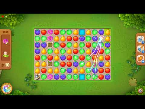 1935 Gardenscapes Hard Level  Прохождение Игры