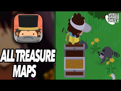SNEAKY SASQUATCH 2.0 Story Gameplay Walkthrough Part 2 - All Treasure Maps (Apple Arcade)