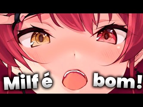 Marine finalmente admitiu ser uma "tia de 30 anos"...