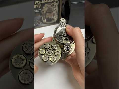 Unique dice set for D&D & fidget lovers #revolver #edcdicex #dnd #foryou