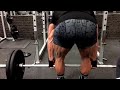 Hamstrings Training 126 Days Out | Conquering The Universe