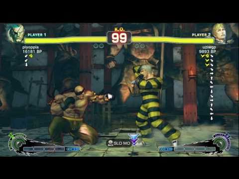 AFG [Sagat] vs uziwgp [Cody] SSF4 Japanese Online Ranked Matches - TRUE-HD