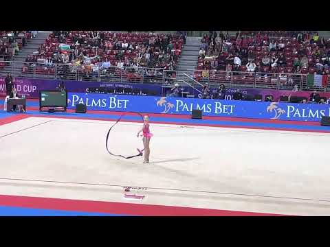 Stiliana Nikolova ribbon World Cup Sofia Q 32.45