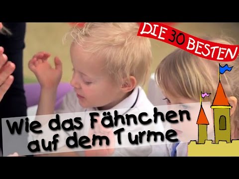 👩🏼 Wie das Fähnchen auf dem Turme - Singen, Tanzen und Bewegen || Kinderlieder