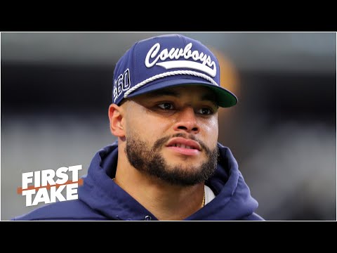 達科·普雷斯科特對他的合約期望是否太過分了？| First Take (Is Dak Prescott overplaying his hand with his contract desires? | First Take)