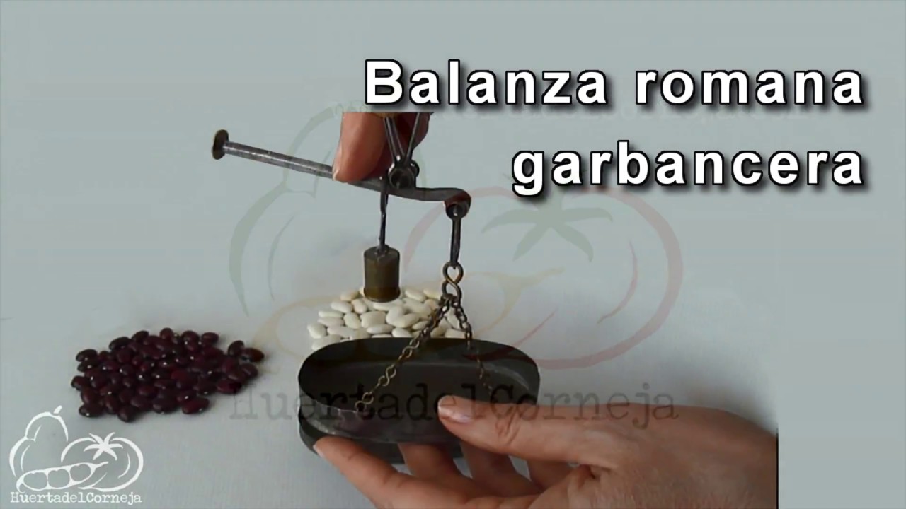 Balanza romana garbancera