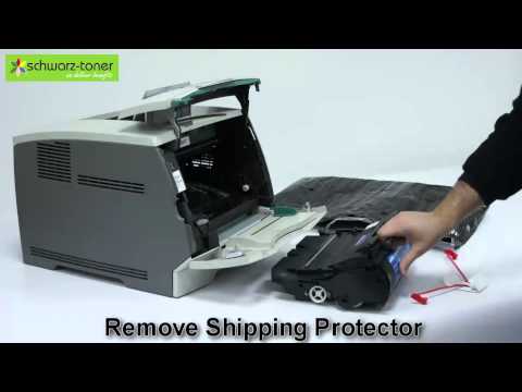 Lexmark Cartridge Juodas Juodas (64016SE) video