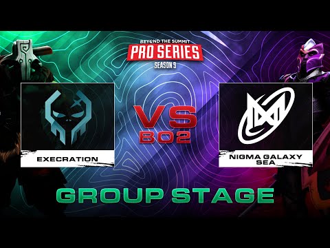 Execration vs Nigma Galaxy Sea 2 | BTS Pro Series Season 9: Southeast Asia