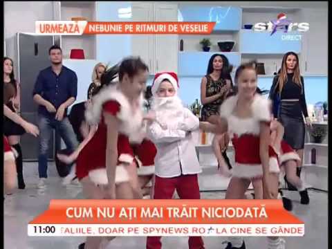 Dance World la  Star Matinal Antena Stars 16 dec 2015 - Mos Crăciun esti nebun