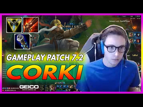 389. Bjergsen Corki vs Talon Mid - February 5th, 2017 - Patch 7.2 Season 7