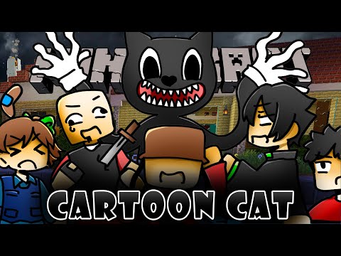 Defeat ghosts!!👻 Gang suppression vs Cartoon Cat | Minecraft Ghost Hunter
