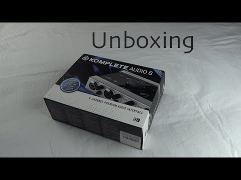 KOMPLETE Audio 6 | Unboxing  [German/Deutsch]