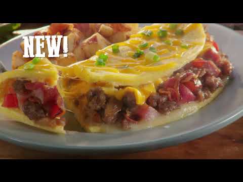 NEW Farm Fresh Omelets at Bob Evans