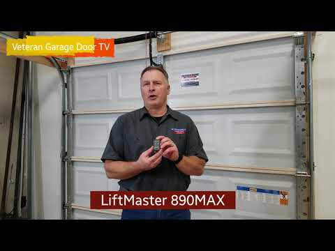 Remote Programming - LiftMaster 890MAX @ Veteran Garage Door