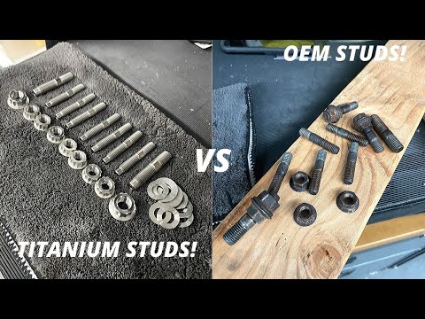 HOW TO REMOVE AND INSTALL EXHAUST MANIFOLD STUDS!
