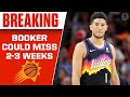 Suns Star Devin Booker Could Miss 2-3 Weeks With Hamstring Injury | CBS Sports HQ