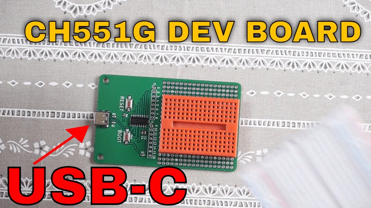 CH551G Prototyping Board | PCB FROM PCBWAY.COM