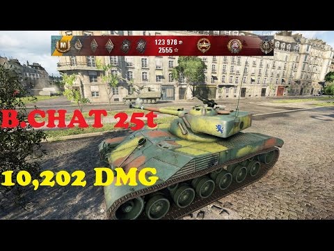 World of Tanks || Batchat 25t - 10,2k dmg