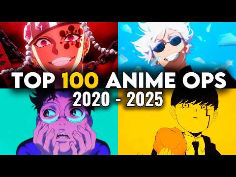 TOP 100 ANIME OPENINGS | 2020 - 2025