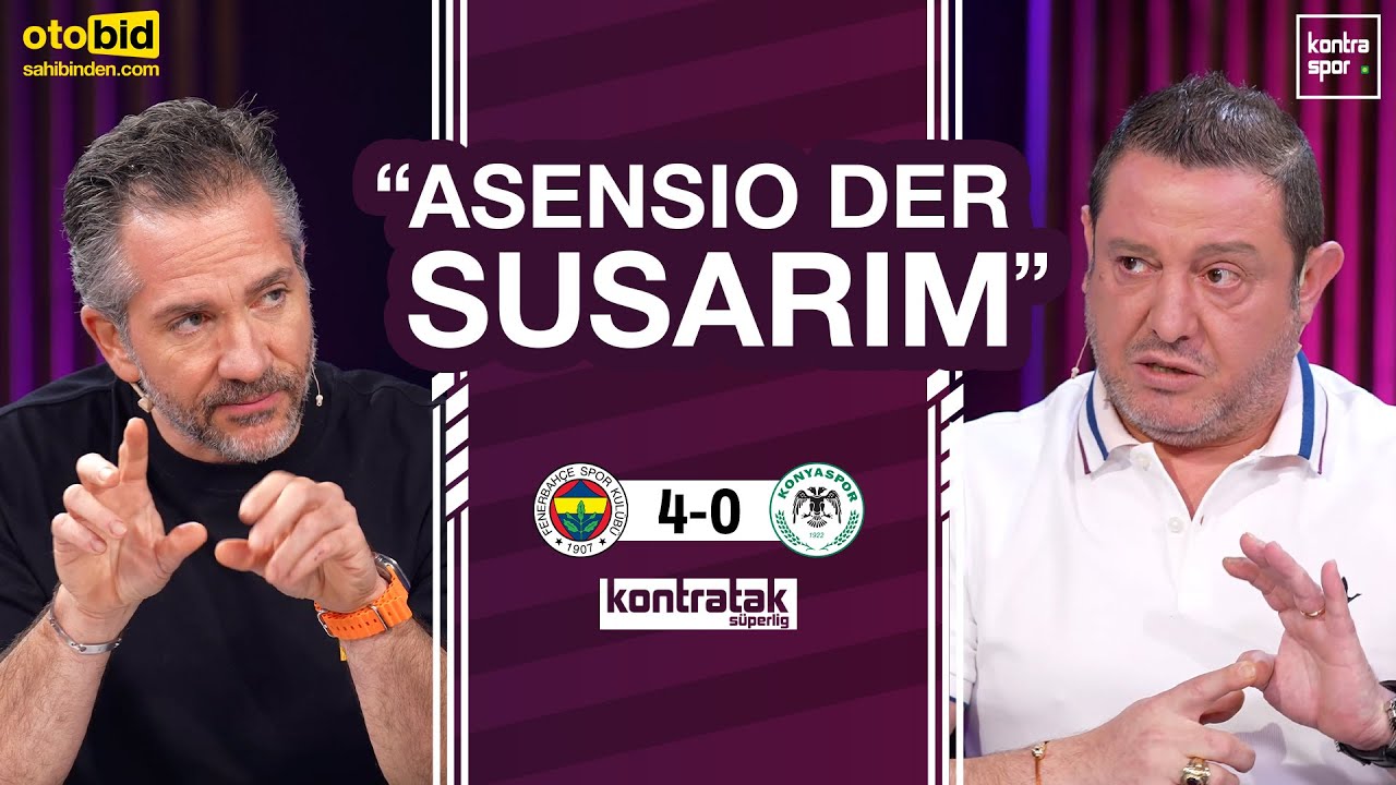 🔴 CANLI | Fenerbahçe - Konyaspor Maç Sonu | Nihat Kahveci, Nebil Evren | Kontratak Süper Lig