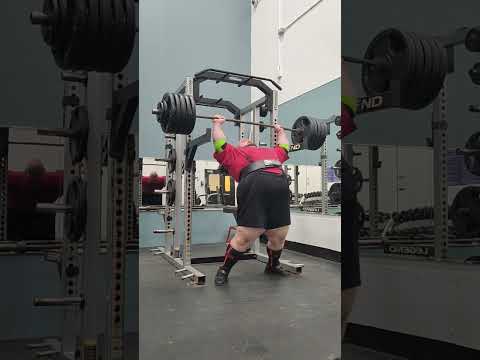 525lb STRICT OVERHEAD PRESS DRUG-FREE