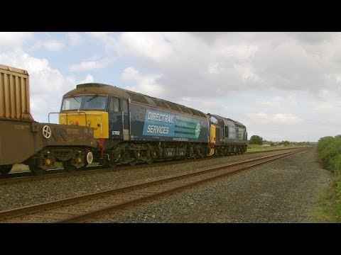 Prestatyn 11.6.2014 - DRS 37682 57002 Class 37 57 on flasks