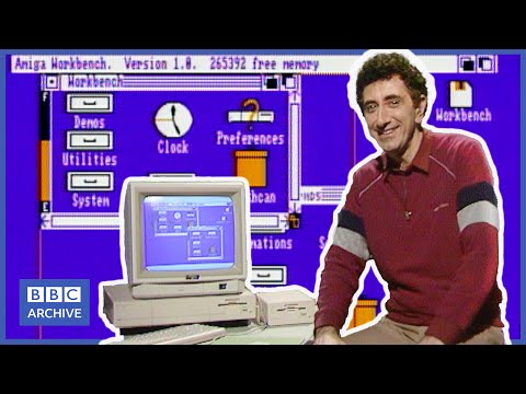 1985: Introducing the AMIGA | Micro Live | Retro Tech | BBC Archive