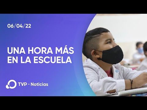 Cómo es la propuesta del Gobierno para agregar una hora más de clase