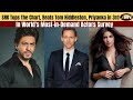 SRK And Priyanka Chopra Top List Of World S Most In Demand Actors Bollywood News