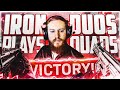 IRON CLUTCHES in DUO QUADS! (w/Yeet) | #1 WINS all platforms