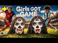 GIRLS PLAY The BOYS In SOCCER