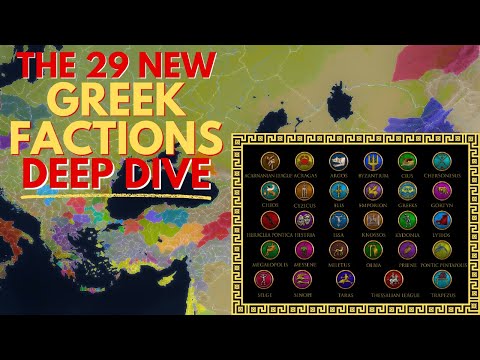 UNCOVER THE 29 NEW GREEK FACTIONS of RTR: Imperium Surrectum v0.6! - Update Deep Dive - ft. Mausolos