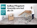 Aufbau Pflegebett Aks S4