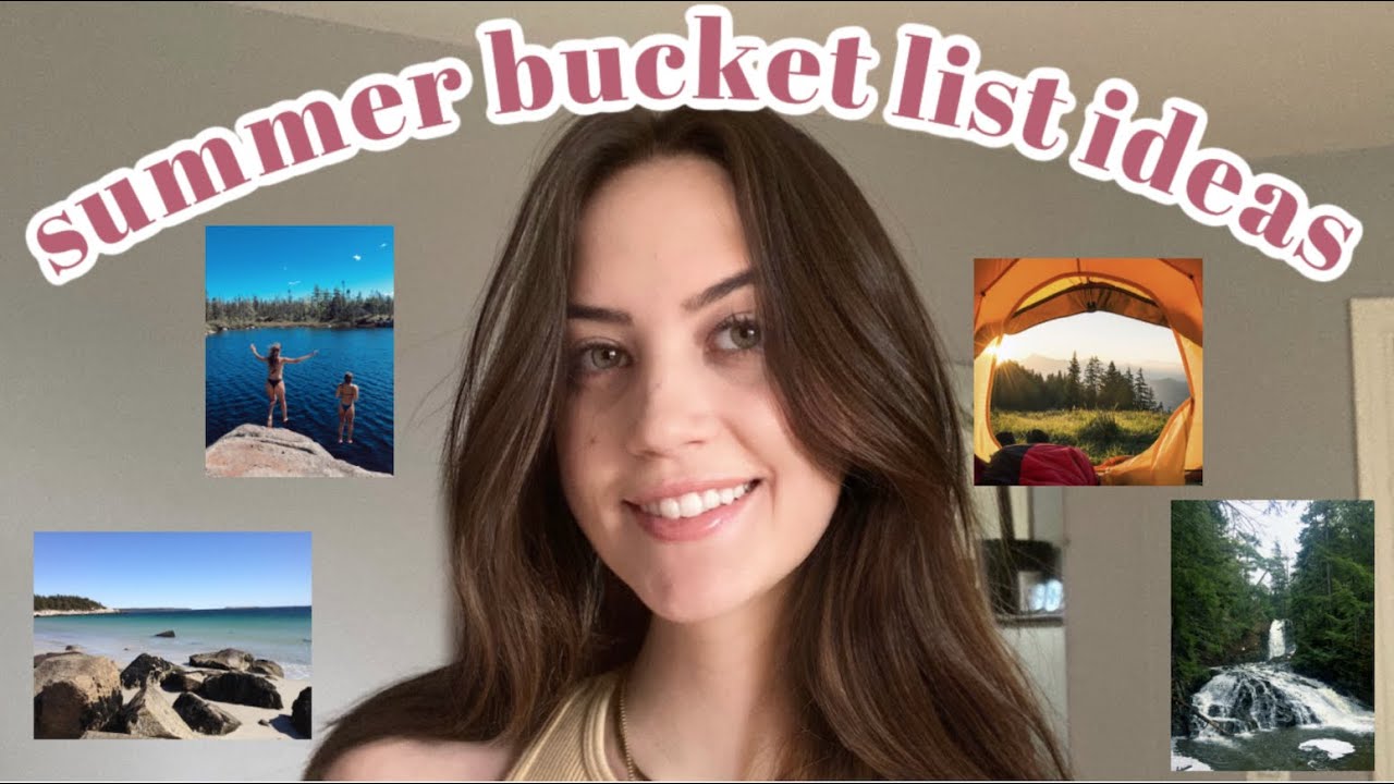 SUMMER BUCKET LIST 2021 | 50+ IDEAS FOR WHEN YOU'RE BORED THIS SUMMER ft. Mapiful