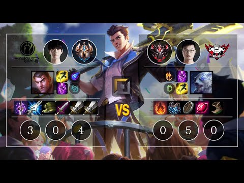 IG TheShy Jayce vs JDG 705 Volibear Top - KR Patch 10.12