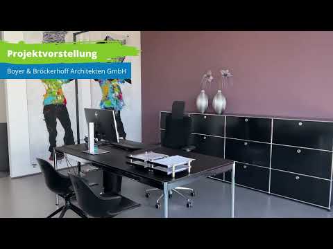 Projektvorstellung Büroeinrichtung Boyer & Bröckerhoff in Lingen - Büro Albers