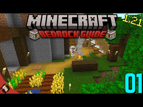 Perfect Start In NEW World | Minecraft Bedrock Guide 1.21 Episode 1