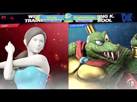 MBSB2 Ult Singles: Chunky (Hero, Wii Fit Trainer) vs King Krocksucker (King K Rool) Losers Semis