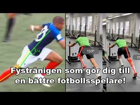 Fysträningen som gör dig till en bättre fotbollsspelare!