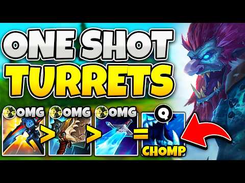 Trundle but I destroy your turrets in literally 2 seconds... (NEW SPLIT PUSH BUILD)
