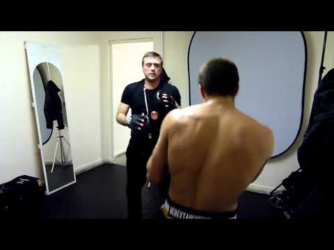 Derevyanchenko si carica prima di andare a prendere la sua vittoria